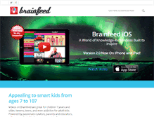 Tablet Screenshot of brainfeed.org